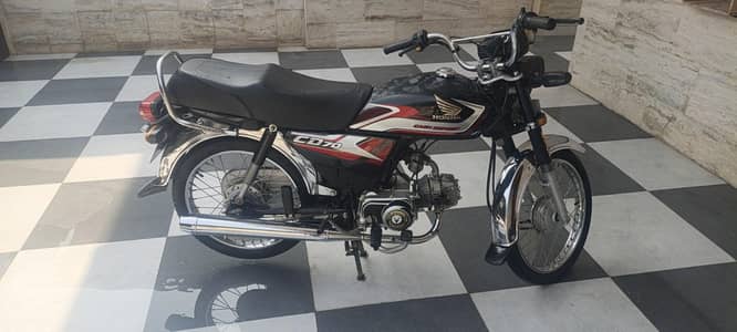 Honda 70 bike block color