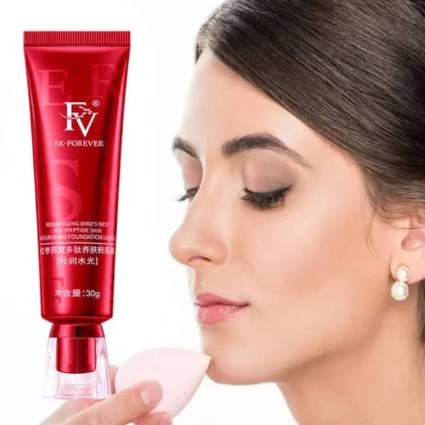 Waterproof Liquid Foundation & Concealer - Full Coverage Matte Face Makeup by [Brand] (Oil Control, Long-Lasting)
