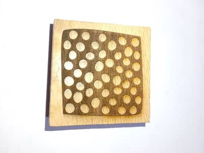 Wooden Rubber Stamp - Stamp for Office, School & Crafts