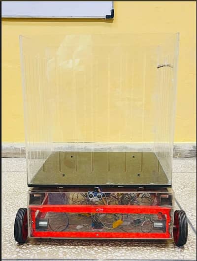 Autonomous Smart Shopping Trolley – Arduino Based Robotics Project