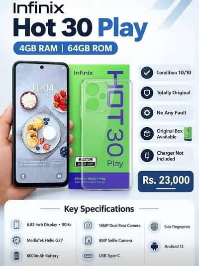 Infinix Hot 30 Play