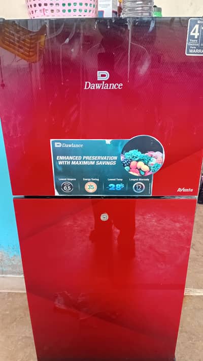 dawlance medium size refrigerator for sale use only 2 month