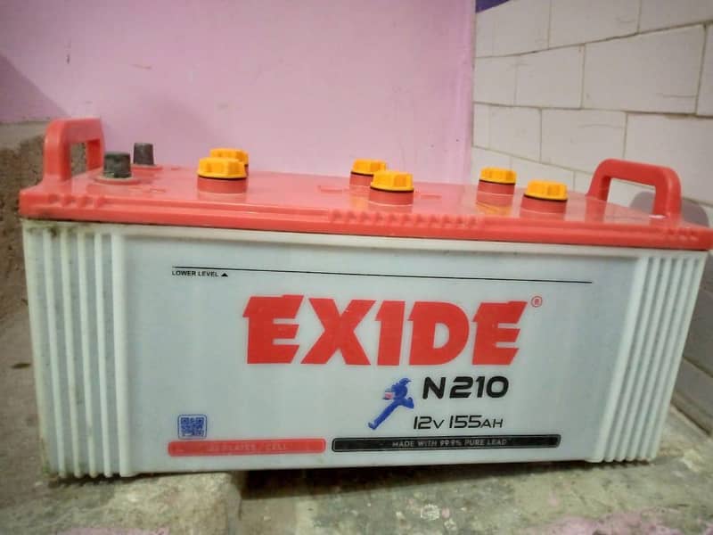 Exide battery 210 model 1