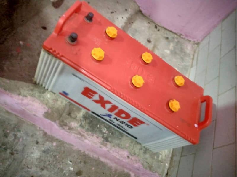 Exide battery 210 model 2