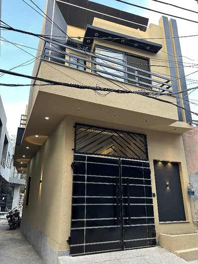 3.5 Marla Corner Double Unit Ultra Modern Brand New House For Sale In Ali Park