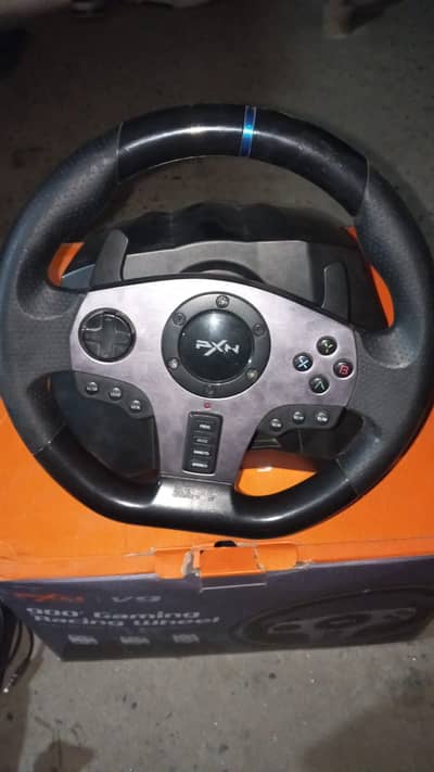 pxn v9  streeing wheel all ok with box