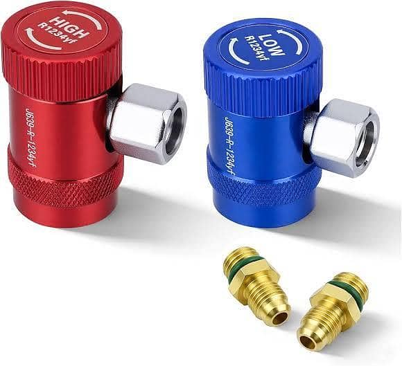 R1234yf Quick Coupler Adapters High Pressure Low Pressure Car A/c