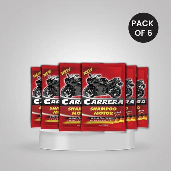 Carrera Velvet Shampoo strips   pack 6