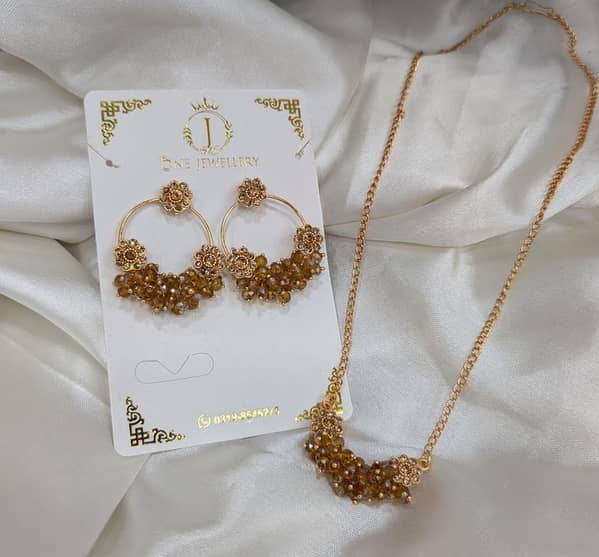 Fancy Gajra Locket Sets: New Gajra Earrings and Lockets