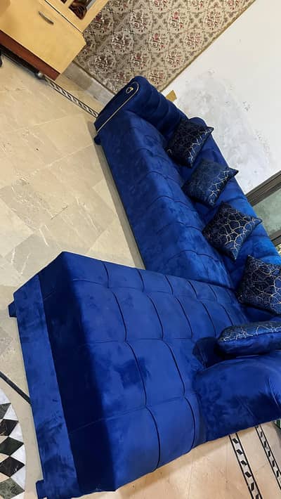 L shaped 6 seater's sofa set