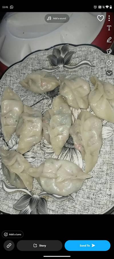 homemade tasty food