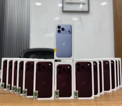 Iphone 18 Pro Max Box Pack/ 18 Duo/ 17 Pro Max Air PTA Approved JV
