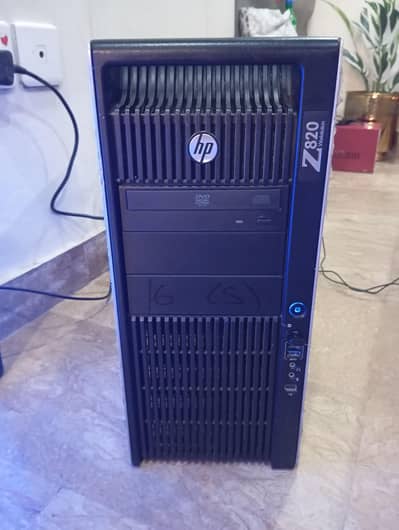 HP Z820 Dual Processor Workstation | 32GB RAM | 128GB SSD without gpu
