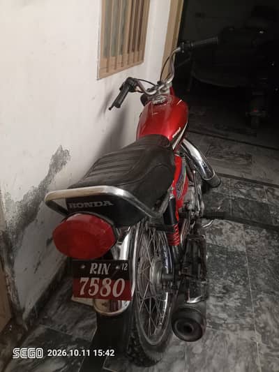 HONDA 125 EURO 2012 MODEL