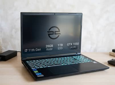 Custom Gaming / Workstation Laptop i7 11th Gen with 144Hz Display.