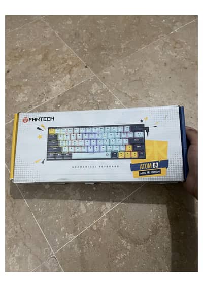 Mechanical Atom 63 RGB Wired Keyboard – Excellent Condition