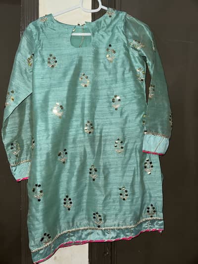 Mehndi ghrara shirt