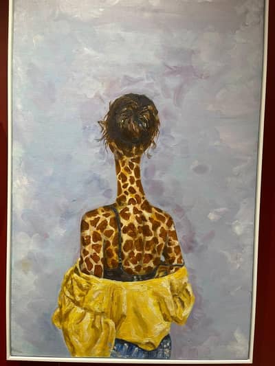 oil on canvas painting