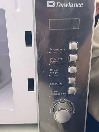Medium size dawlance oven glass door in silver color
