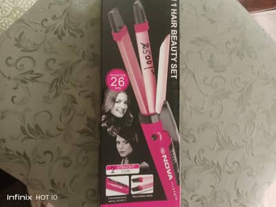 Straighner and curler 2 in 1