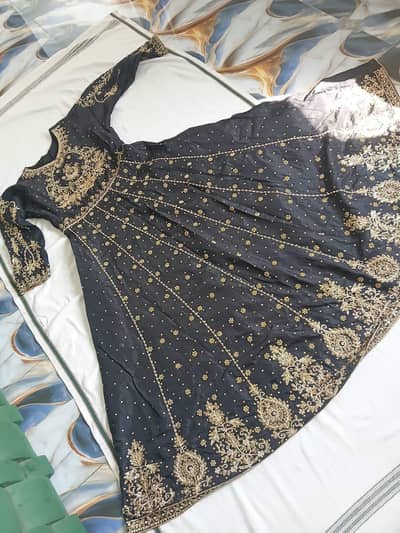 Heavy embroidery maxi