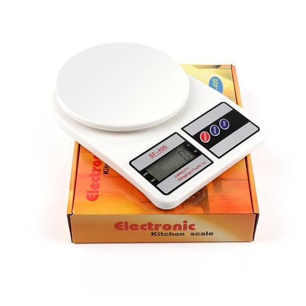 Digital Kitchen Weight Scale 1g to 10kg | Electronic Food Weighing Machine SF-400