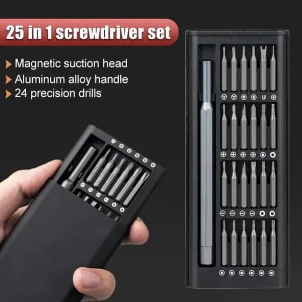 24 in 1 Magnetic Precision Screwdriver Set | Mobile Laptop Electronics Repair Tool Kit