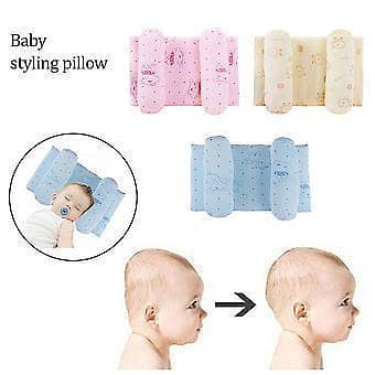 Soft Baby Head Support Cushion | Adjustable Infant Pillow for Supervised Use