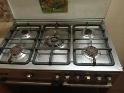 Natural cooking range