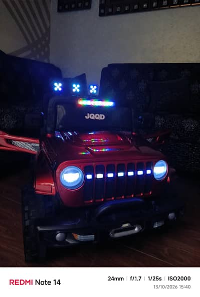 Jeep car with remote