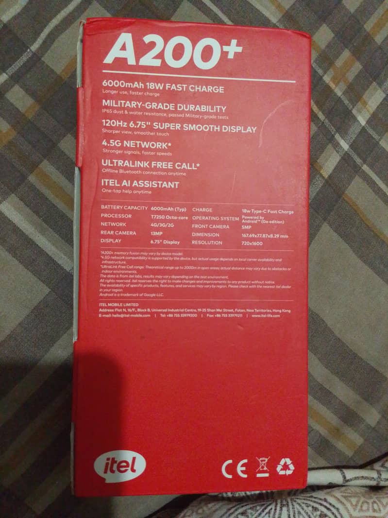 Itel A70 Pro 1