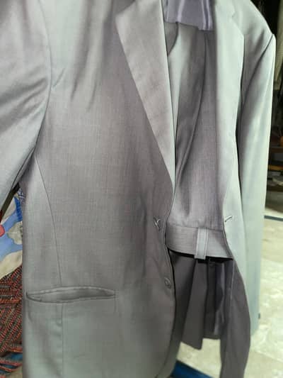Ggrey color 2 piece pant coat 36 waist