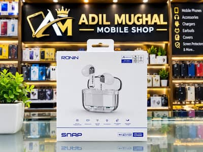 Ronin Snap R-7070 Wireless Earbuds  New Stock Available