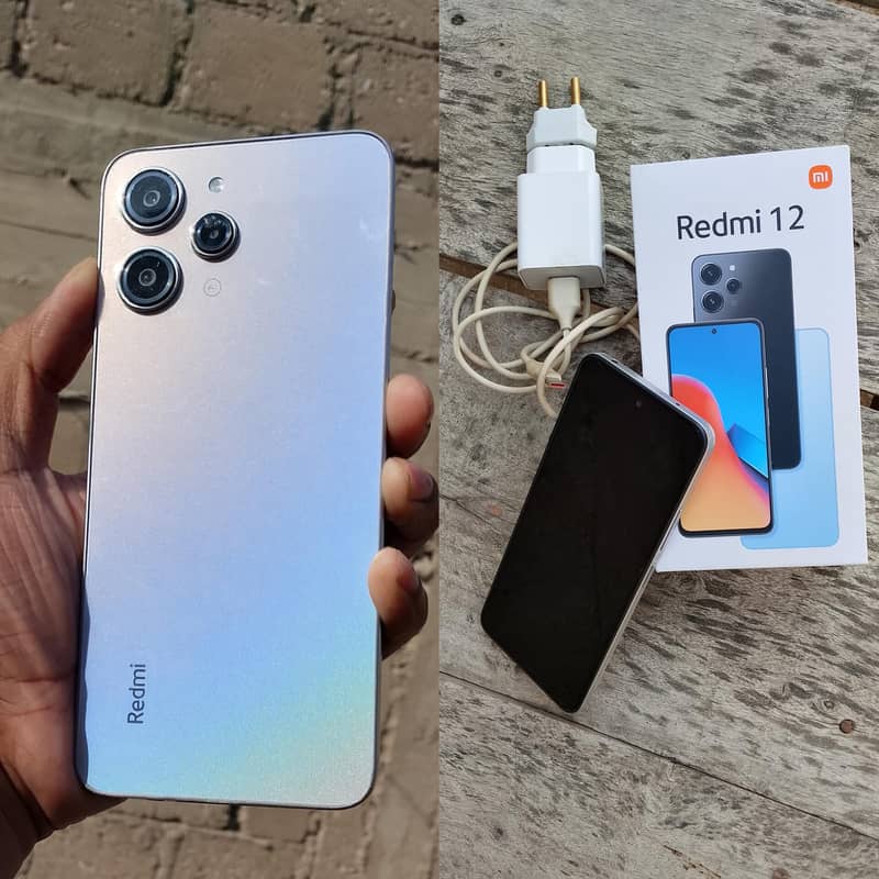 Redmi 12 complete box 0