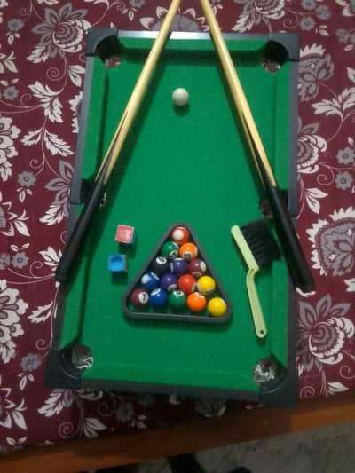 snooker table