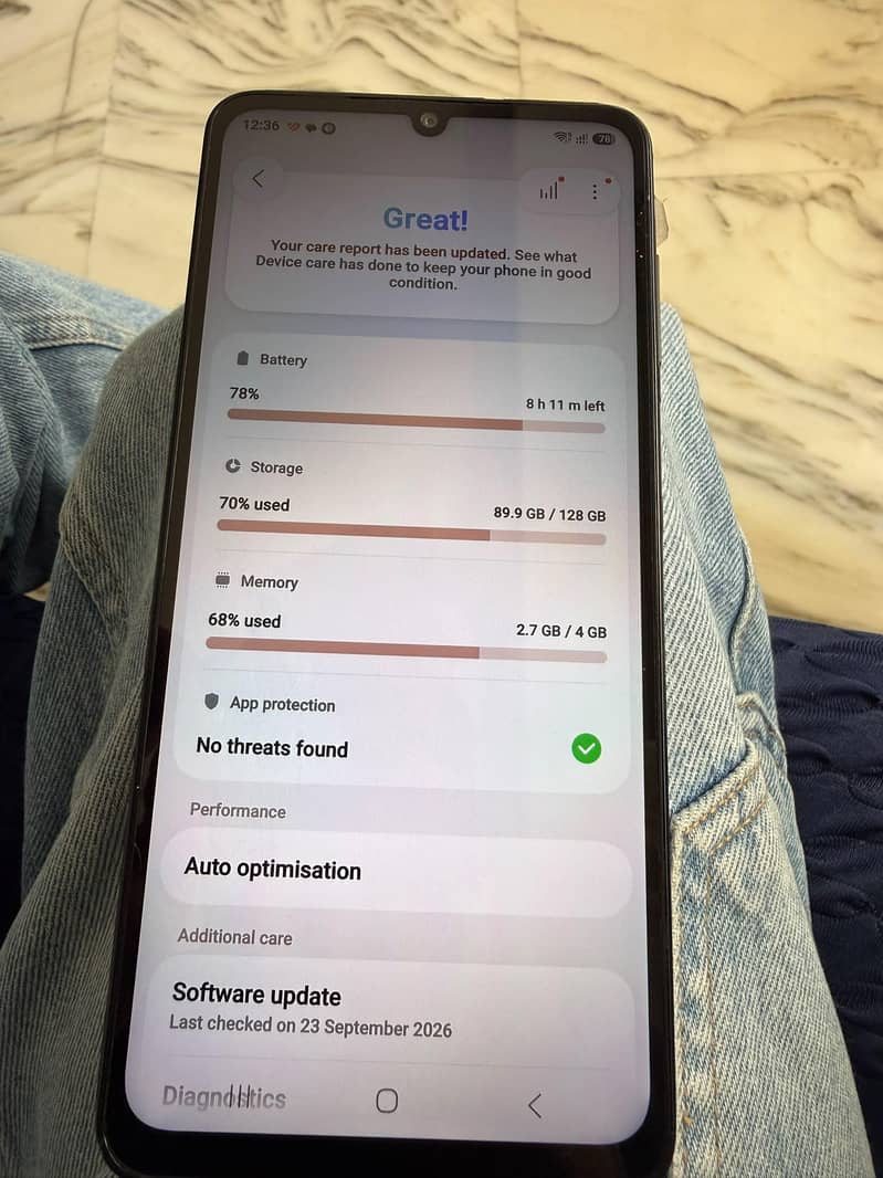 Samsung Mobile A07 simple 0
