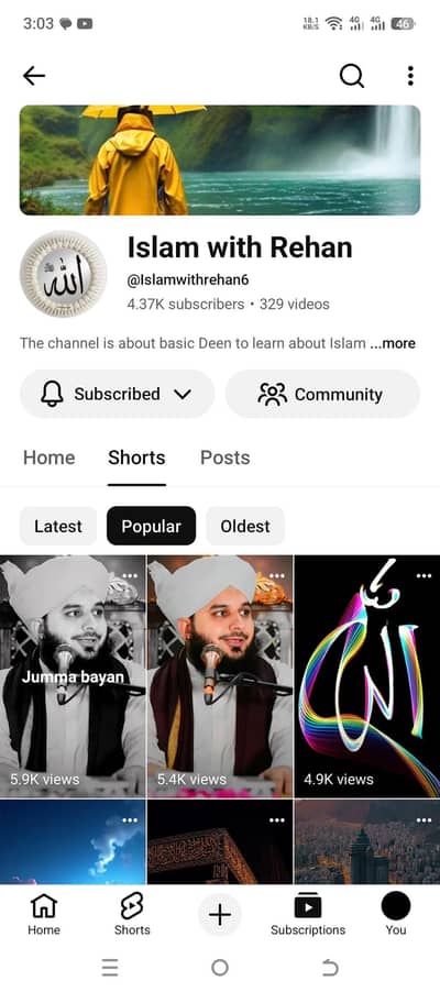 Paid Collaboration with Islamic video