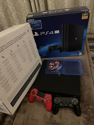PS 4 Pro 1 TB Neat and Clean condition For Sale