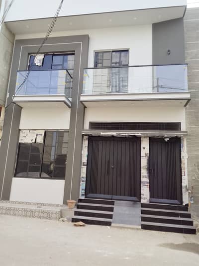 **HOUSE FOR SALE AL-JADEED OVERSEAS** **120 Sq. Yards | G+1 | Brand-New Construction**
