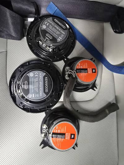 JBL and Kenwood speakers 4 inch