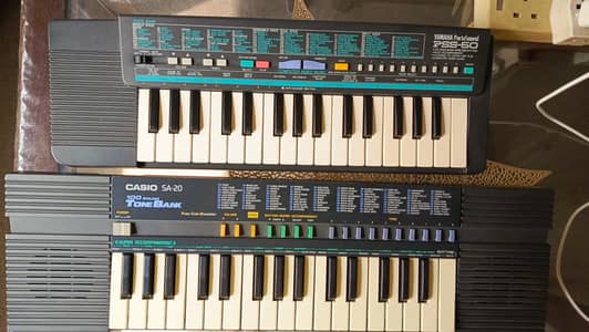 Yamaha portasound pss-50 & Casio Sa-20