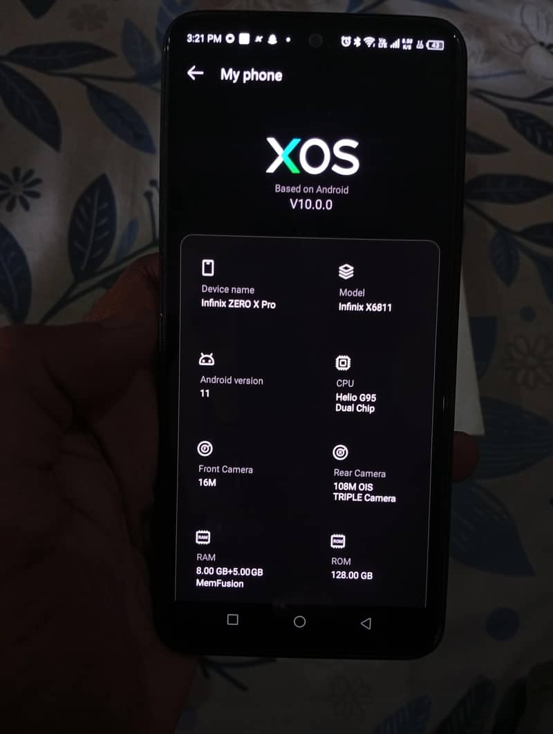 Infinix Zero X Pro 4