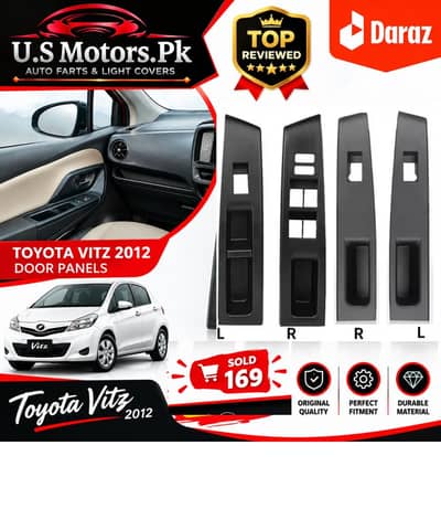 Toyota vitz 2012 door pannels