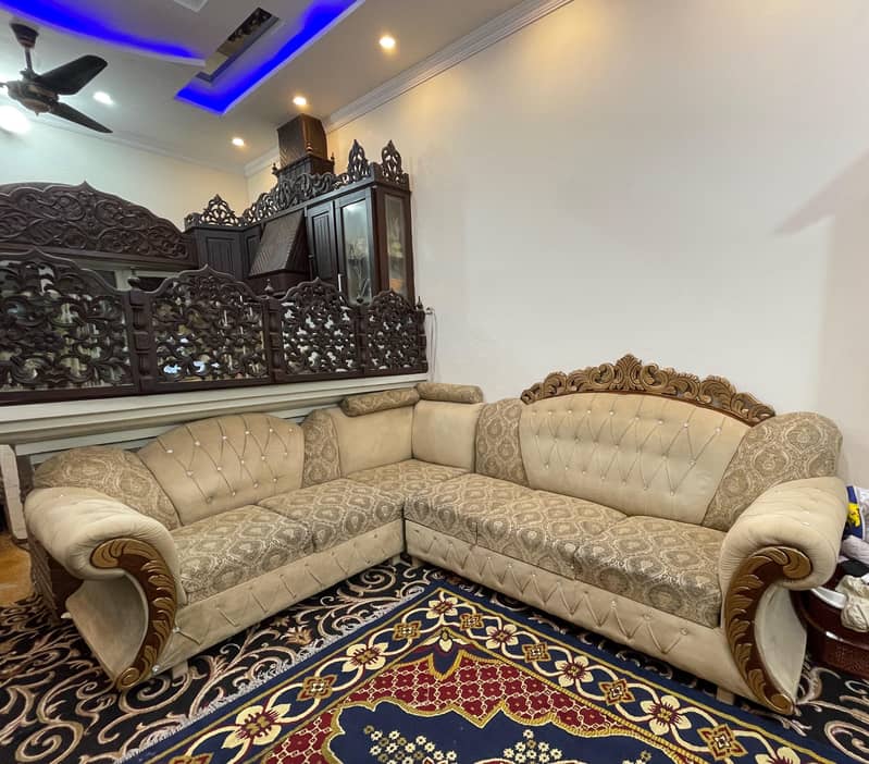 L shaped Sofa 1