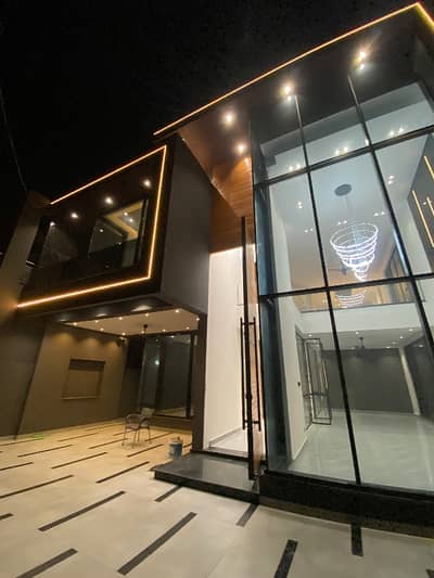 Facing Park 2-Kanal Modern Economical Bungalow With 8-Master Bedrooms For Sale 4 Years Old