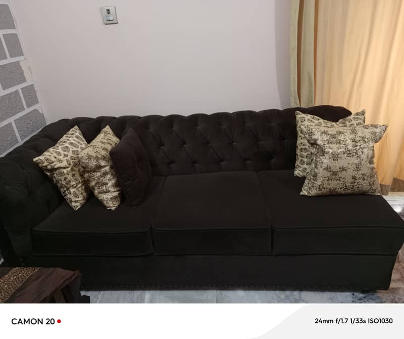 8 seeter Soffa set, 3-3-2. 0