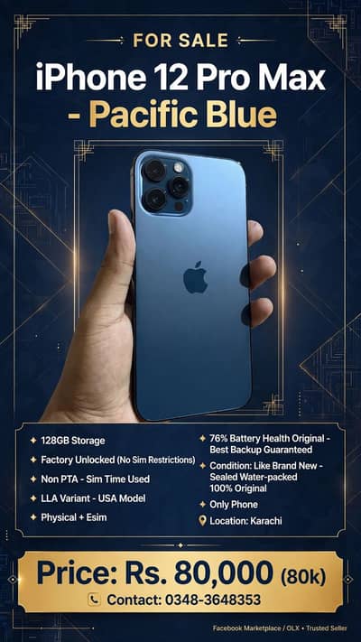 iPhone 12 Pro Max | Factory Unlocked