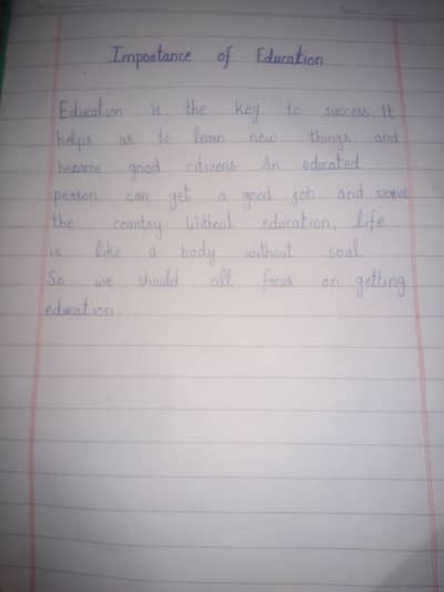 Assignment writing