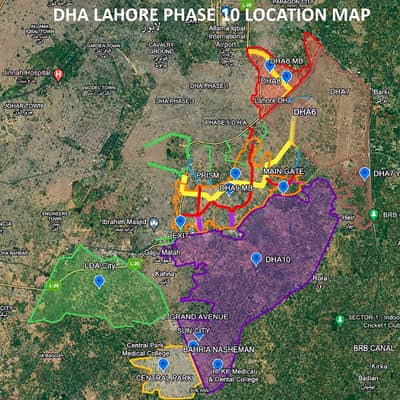 Get In Touch Now To Buy A 10 Marla Plot File In DHA Phase 10 Lahore