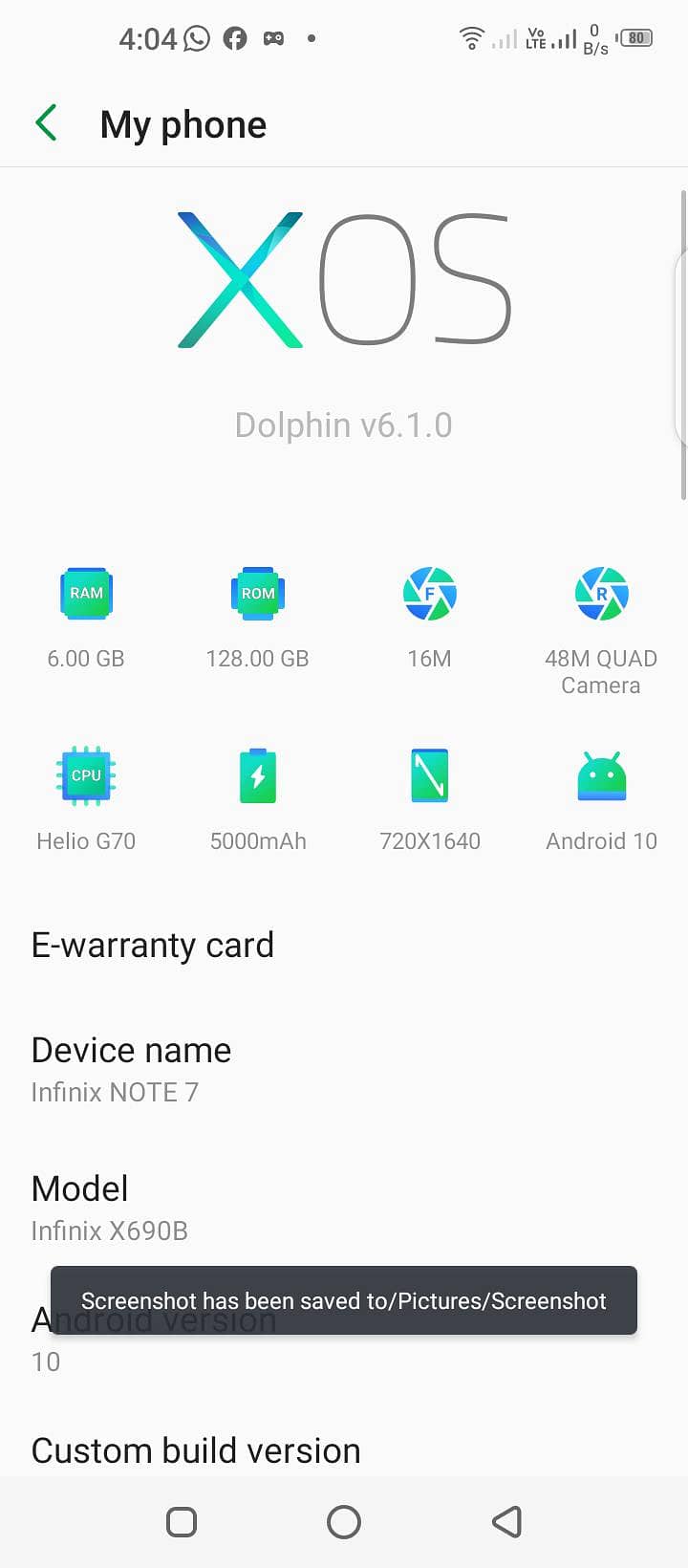 Infinix Note 7 6